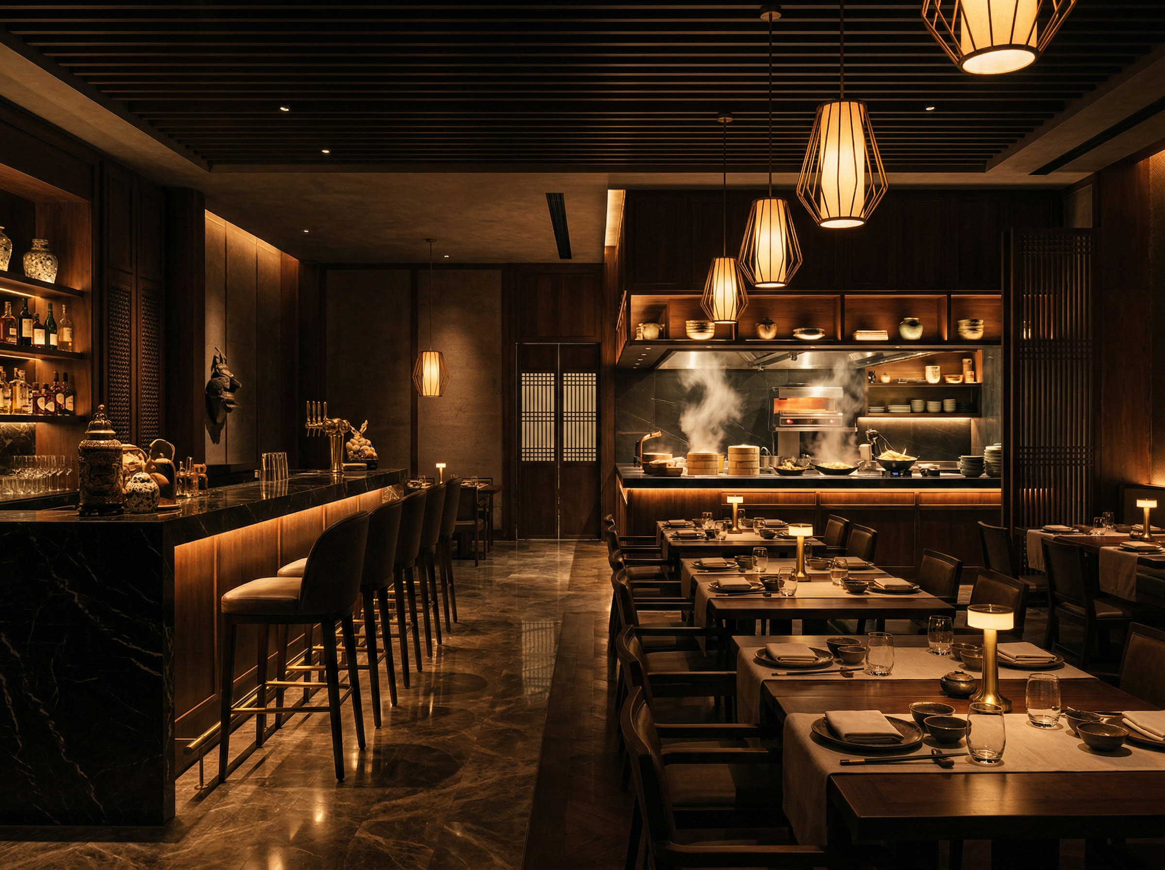 Restaurant interior